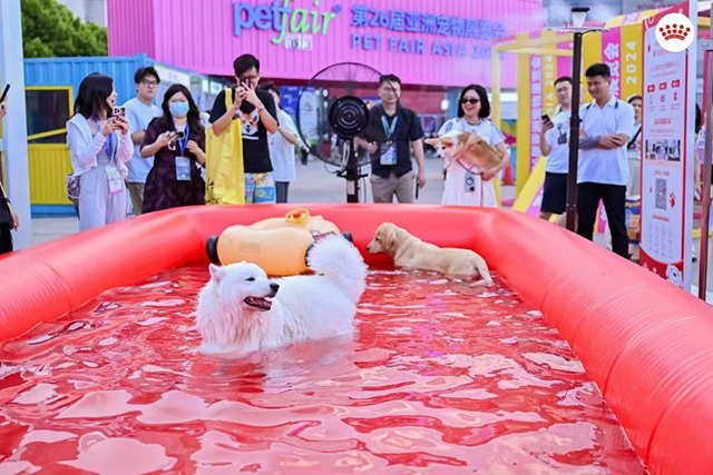 皇家户外展台现场 