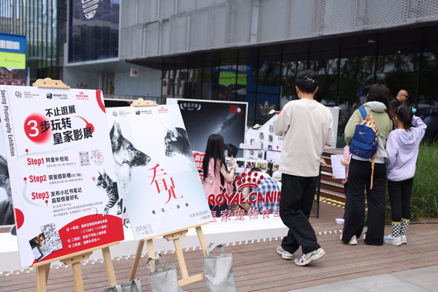 皇家在北京火星宠物超市举办“看见”主题影展